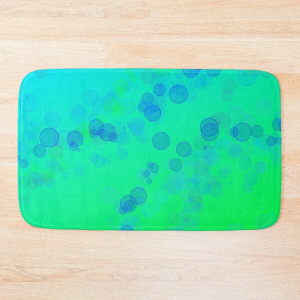 Item preview, Abstract Lime teal bubble design designed and sold by MystixJack.