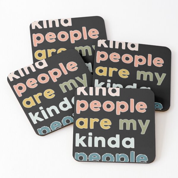 Item preview, Kind People Are My Kinda People   designed and sold by icelandcollect.