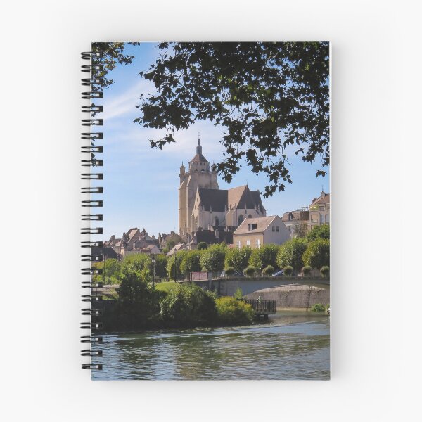 Item preview, View towards the church through the trees in Dole designed and sold by Ann Biddlecombe.