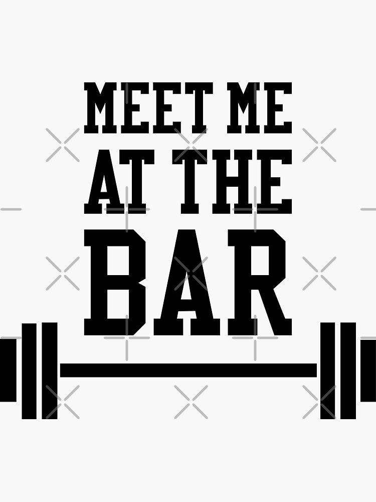 meet me at the bar shirt