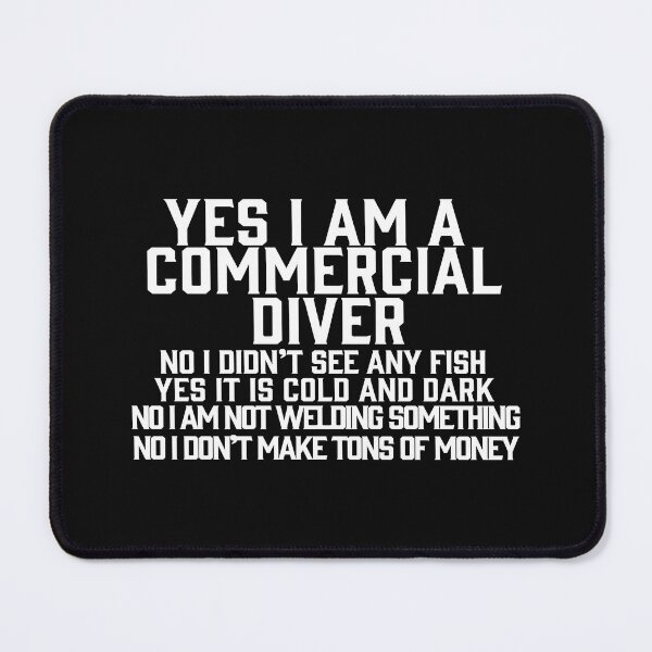 Item preview, Commercial Diver questions answered again designed and sold by Fathom204.