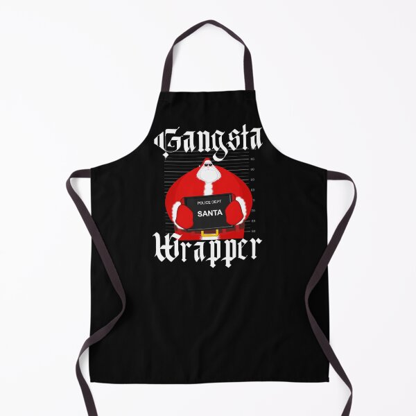 Item preview, Gangsta Wrapper - Gangster Funny Santa Saying designed and sold by Vibbin4Life33.