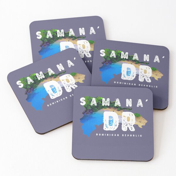 Item preview, Samana' Domincan Republic Graphic designed and sold by CustomTravelArt.