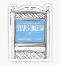 Stars Hollow Sticker