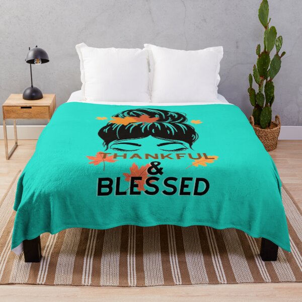 Item preview, Thankful and Blessed designed and sold by speakupandshine.