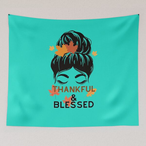Item preview, Thankful and Blessed designed and sold by speakupandshine.