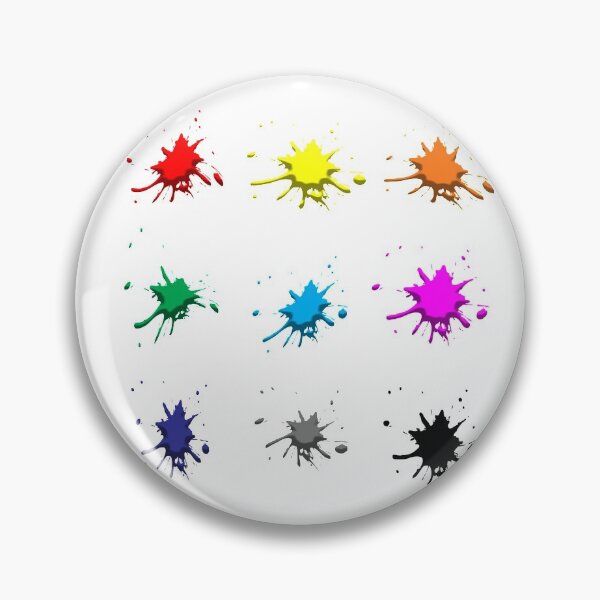 Item preview, a set of stickers , colorful blots designed and sold by vilma3000.