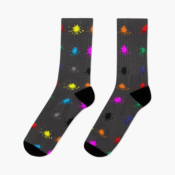 Item preview, a set of stickers , colorful blots designed and sold by vilma3000.