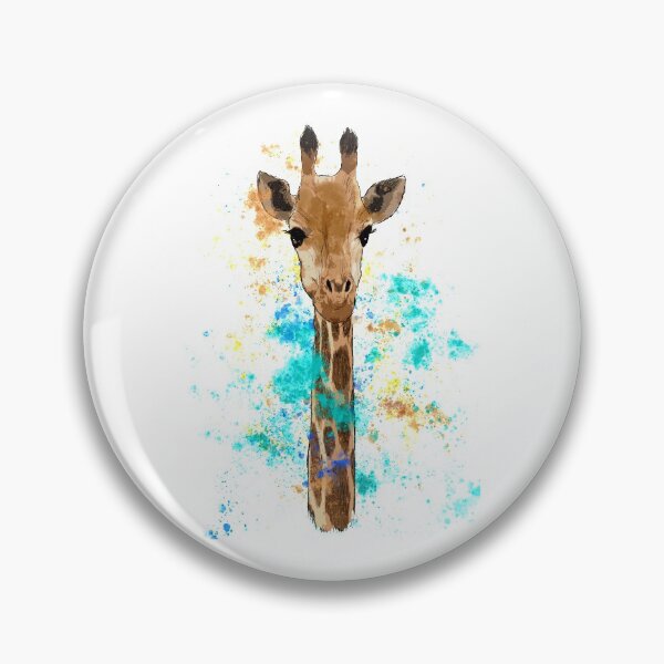 Item preview, Giraffes also like it colorful by paintpictures designed and sold by Pioooh.