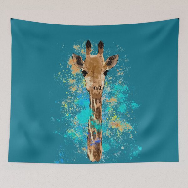 Item preview, Giraffes also like it colorful by paintpictures designed and sold by Pioooh.