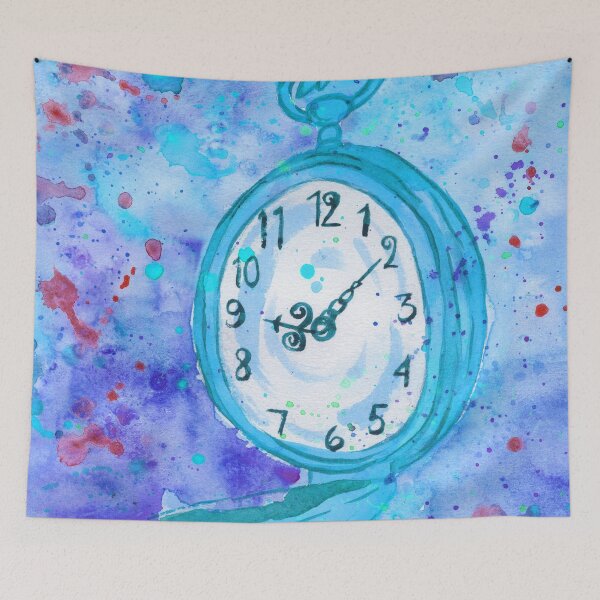 Item preview, Time Is A Precious Gift - Sky Blue Palette  designed and sold by Niina  Niskanen.