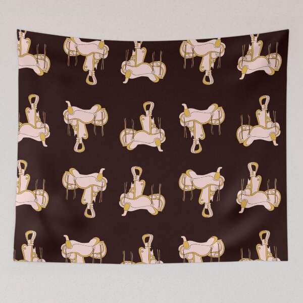 Item preview, Saddle Up in Into the Sunset - Western saddle pattern designed and sold by wildhunt.