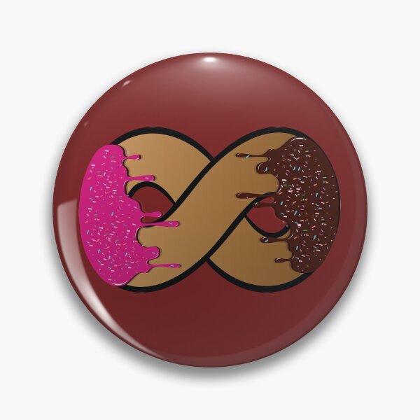Item preview, Infinity donut symbol designed and sold by Donutlovers.