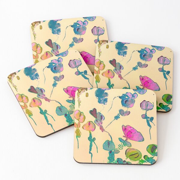 Item preview, Floating flowers designed and sold by Kattrend.