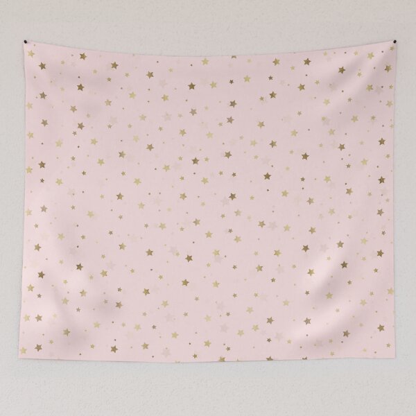Item preview, Gold Stars Pink Gradient Design designed and sold by InovArtS.