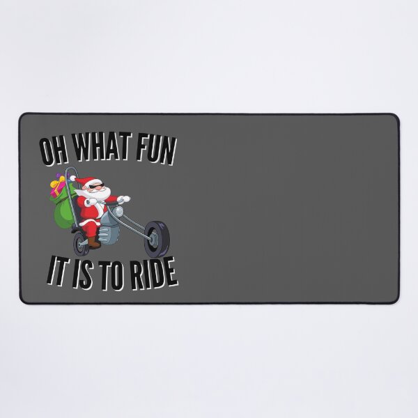 Item preview, Oh What Fun It Is To Ride - Cool Motorcycle Riding Biker Santa designed and sold by Vibbin4Life33.