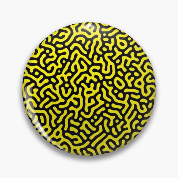 Item preview, Turing Pattern Black & Yellow designed and sold by UntrueHunter.