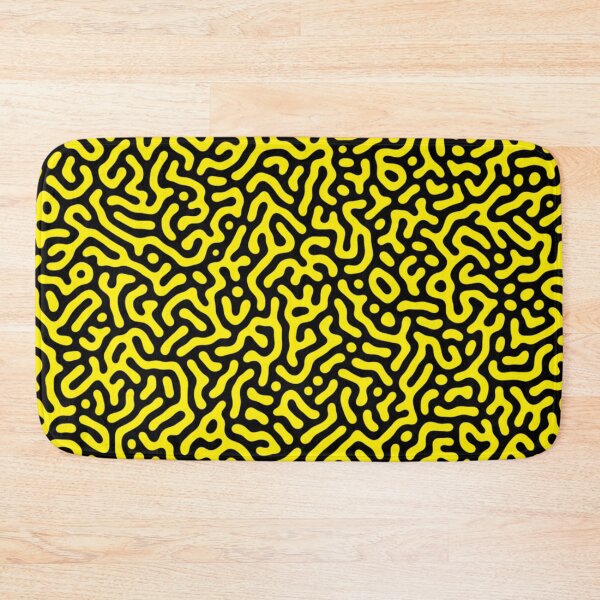 Item preview, Turing Pattern Black & Yellow designed and sold by UntrueHunter.