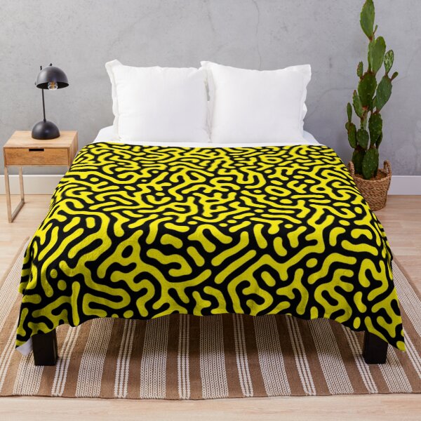Item preview, Turing Pattern Black & Yellow designed and sold by UntrueHunter.