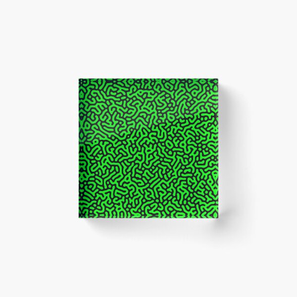 Item preview, Lime Color Turing Pattern  designed and sold by UntrueHunter.