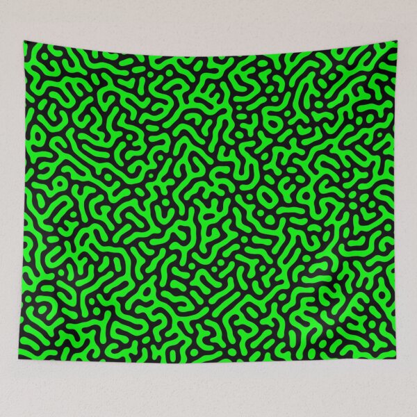 Item preview, Lime Color Turing Pattern  designed and sold by UntrueHunter.