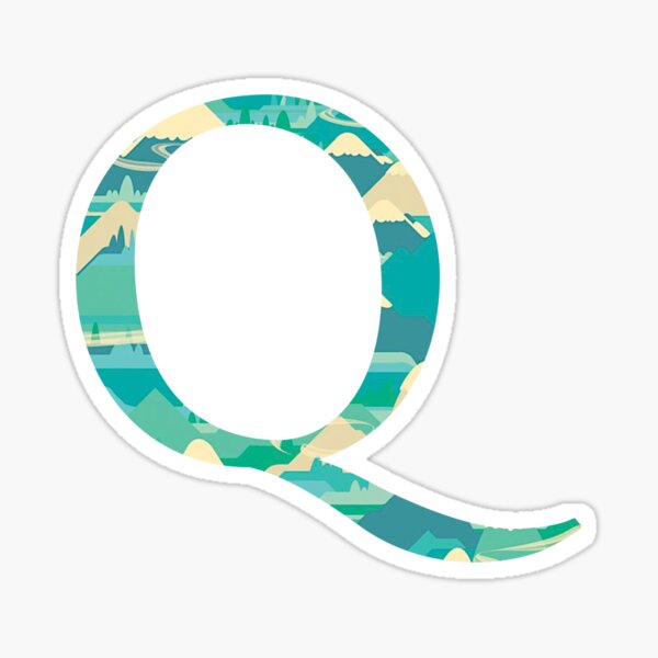 Item preview, Letter Q designed and sold by coasthouse.