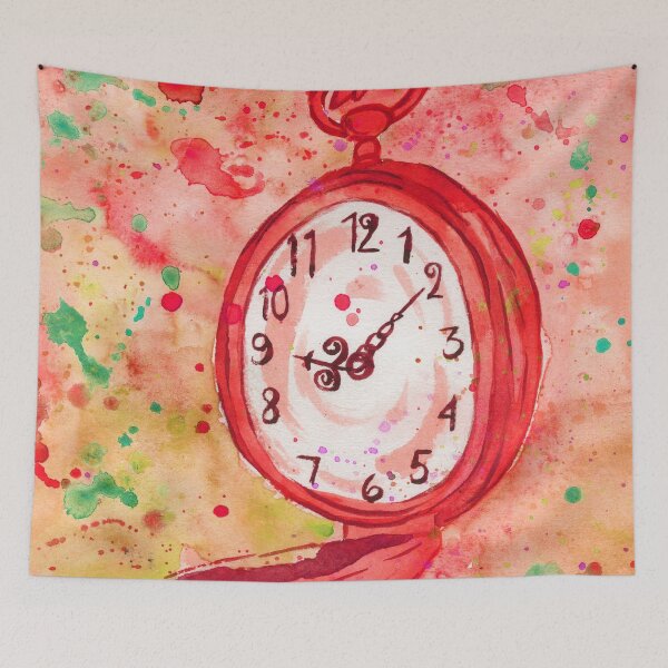 Item preview, Time Is A Precious Gift -  Red Palette  designed and sold by Niina  Niskanen.