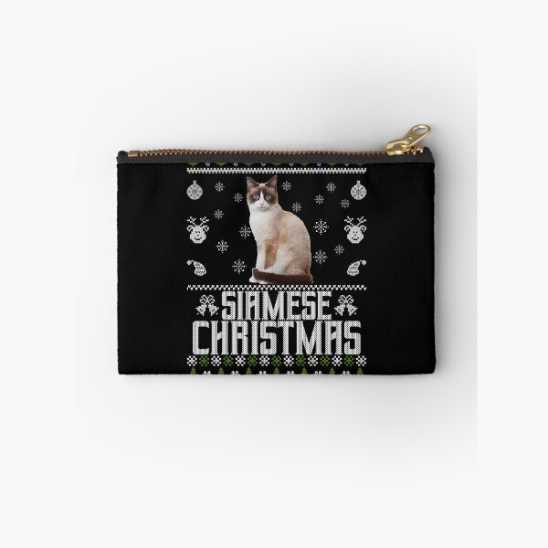 Item preview, Siamese Christmas - Festive Cat Breeds designed and sold by SewnMemories.