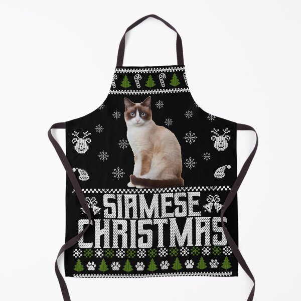 Item preview, Siamese Christmas - Festive Cat Breeds designed and sold by SewnMemories.