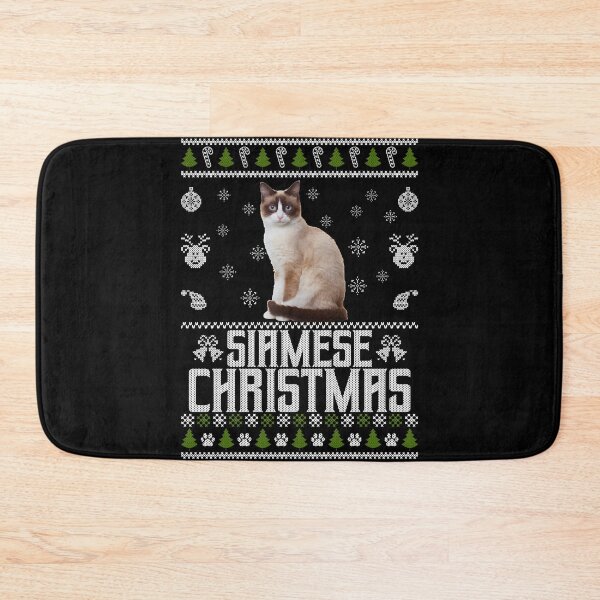 Item preview, Siamese Christmas - Festive Cat Breeds designed and sold by SewnMemories.