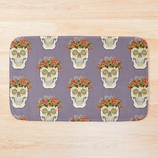 Item preview, Skull Flower Crown designed and sold by degeneroot.