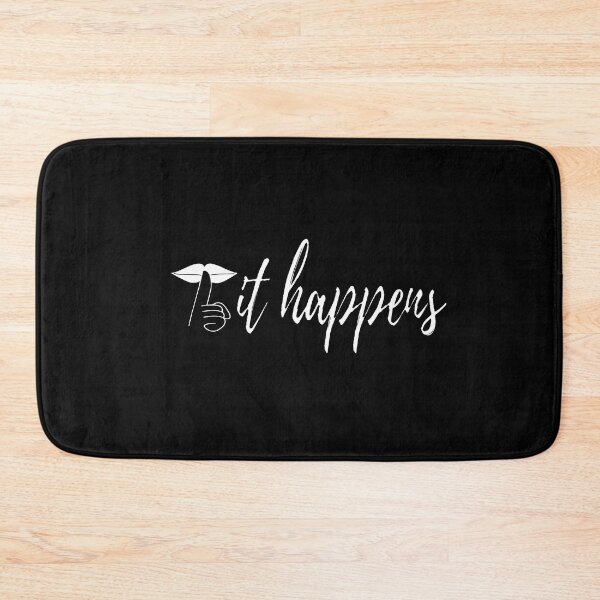 Item preview, It Happens - Shit Happens designed and sold by molamode.