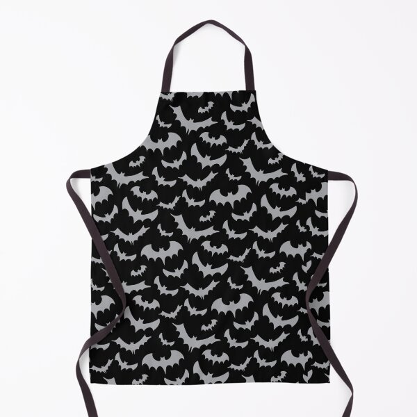 Item preview, Enchanted bats in light gray on black designed and sold by Marcia Motivos.