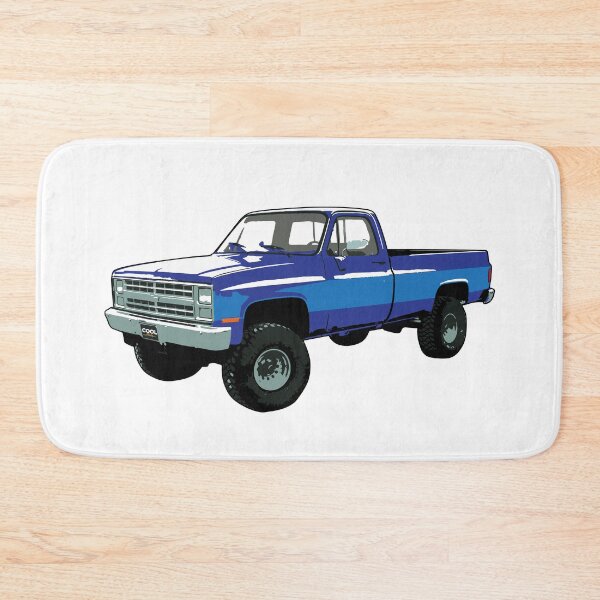 Item preview, Blue & Blue 80s 4x4 C Truck designed and sold by CoolRide.