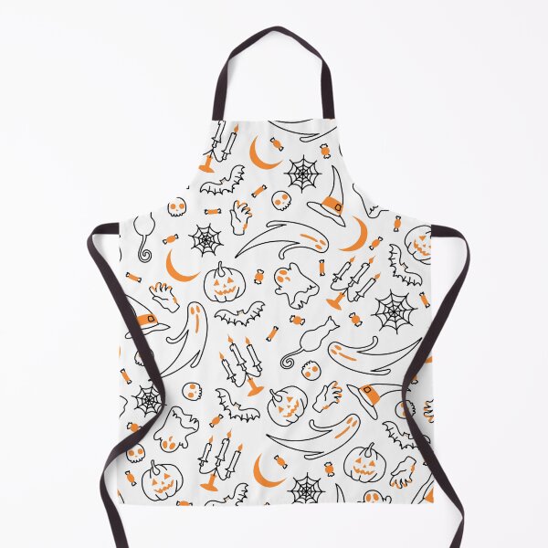 Item preview, Halloween Pattern Art - Cute Pumpkin & Scary Ghost designed and sold by SdForce.