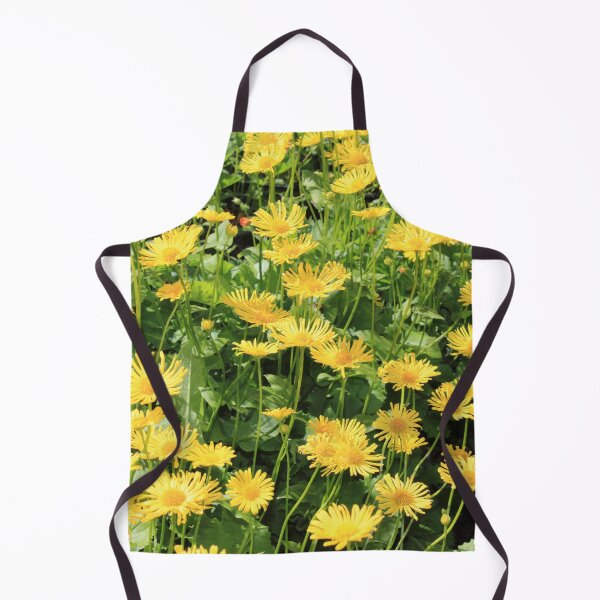 Item preview, The yellow flowers blooming  on the summer meadow designed and sold by IraNiva.