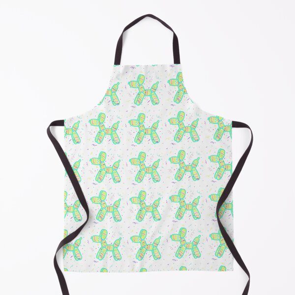 Item preview, Balloon Dogs Party in Green, Yellow designed and sold by Whoopsidoodle.
