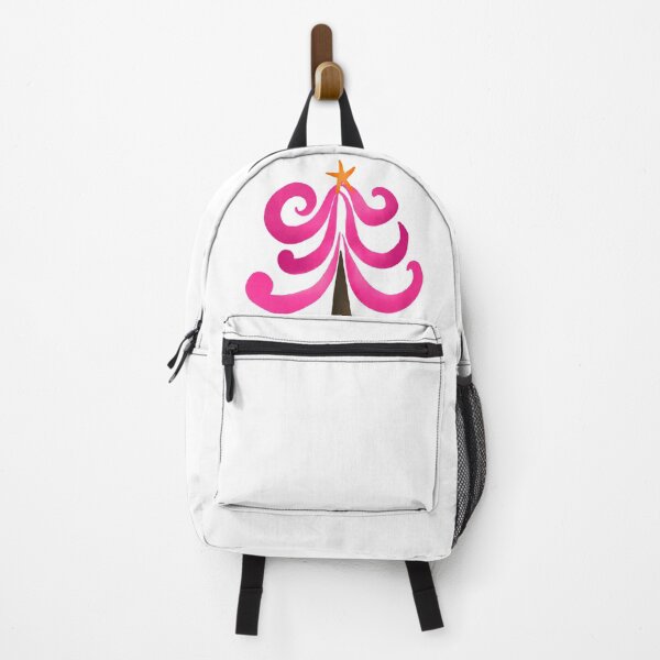 Item preview, Whimsical Christmas Tree - Pink designed and sold by Duniatozy.