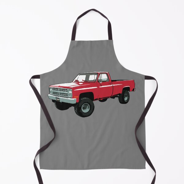 Item preview, Red 80s 4x4 C Truck designed and sold by CoolRide.