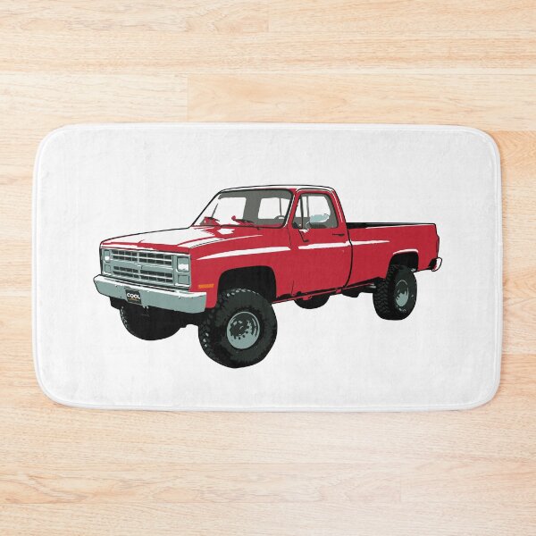 Item preview, Red 80s 4x4 C Truck designed and sold by CoolRide.