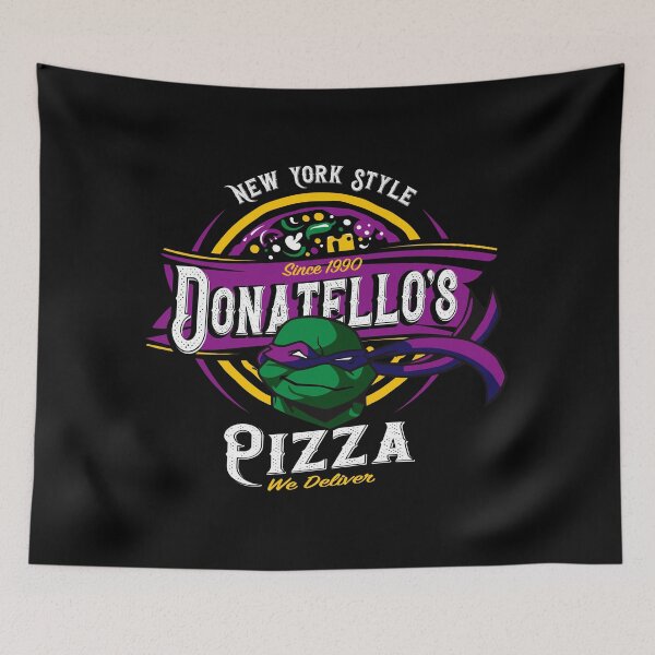 Item preview, Donatello's New York Style Pizza designed and sold by Alema Art.