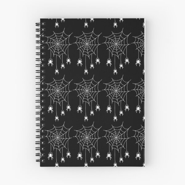 Item preview, Haunted Halloween spiderweb and spiders designed and sold by Marcia Motivos.