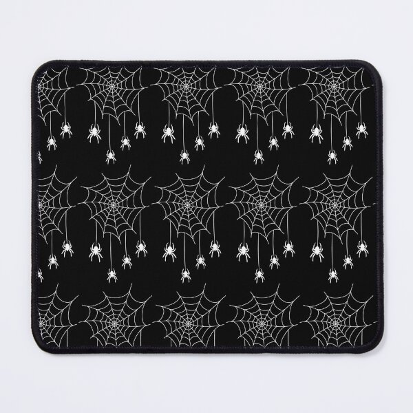 Item preview, Haunted Halloween spiderweb and spiders designed and sold by Marcia Motivos.