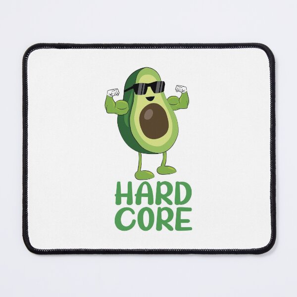 Item preview, Muscular Hard Core Avocado Funny designed and sold by TheInkElephant.