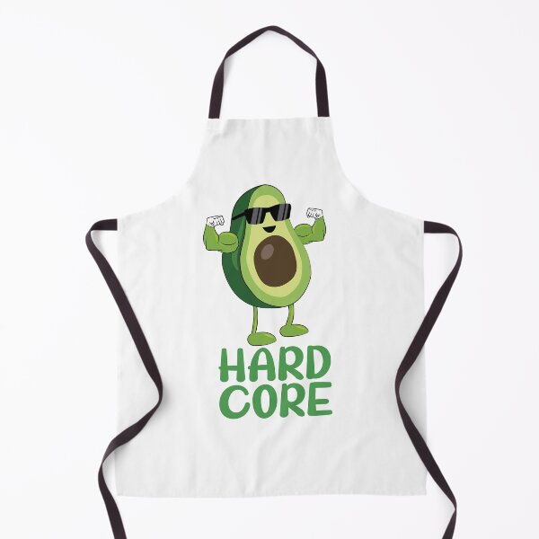 Item preview, Muscular Hard Core Avocado Funny designed and sold by TheInkElephant.