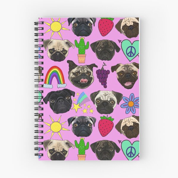 Item preview, Tweeny-Bopper Pugs! designed and sold by FivePugs.
