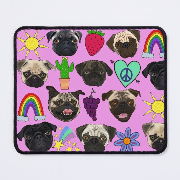 Item preview, Tweeny-Bopper Pugs! designed and sold by FivePugs.