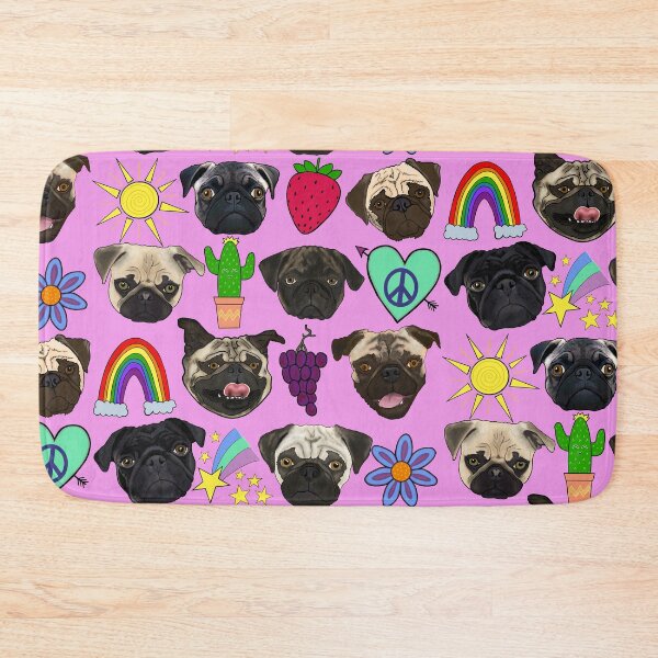 Item preview, Tweeny-Bopper Pugs! designed and sold by FivePugs.