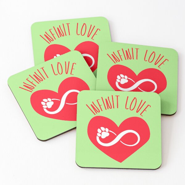Item preview, Infinite love for dog lovers designed and sold by Marcia Motivos.
