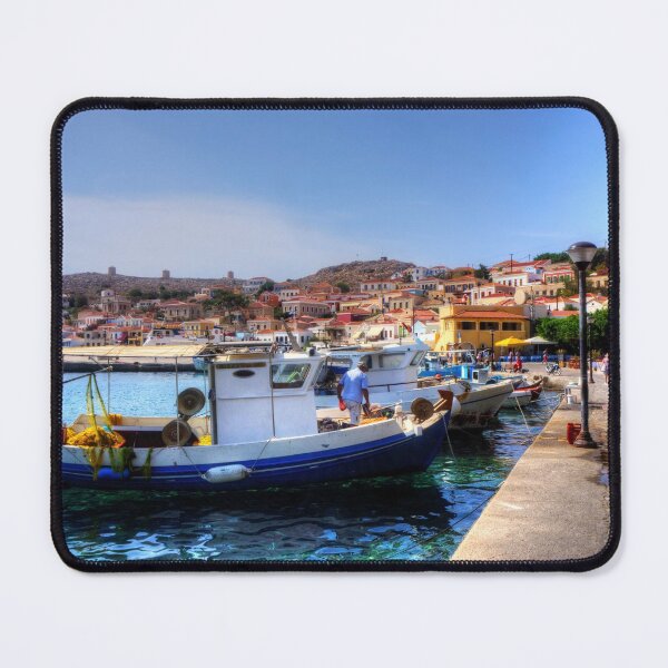 Item preview, Fishing Boats of Halki designed and sold by tomg.